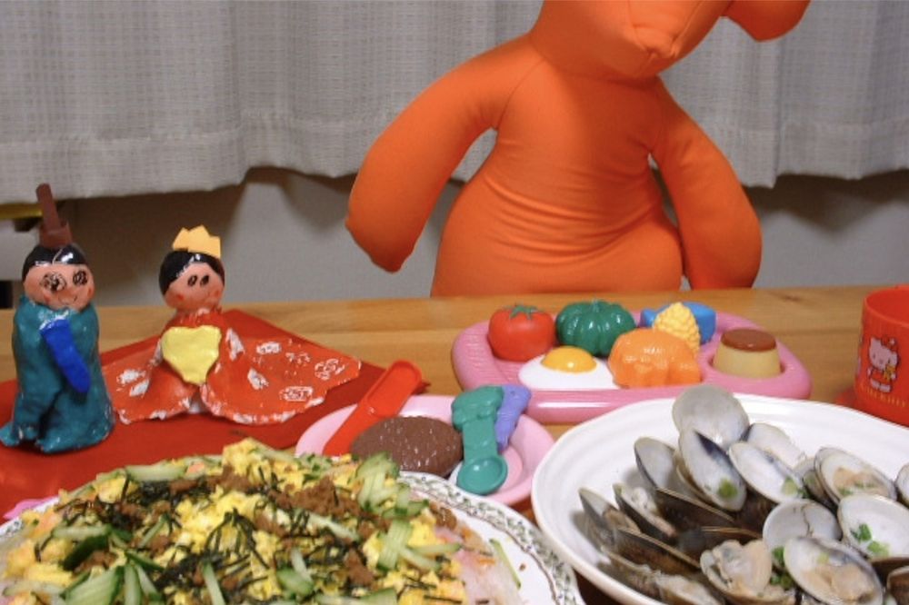 これは21年前、おひな祭り