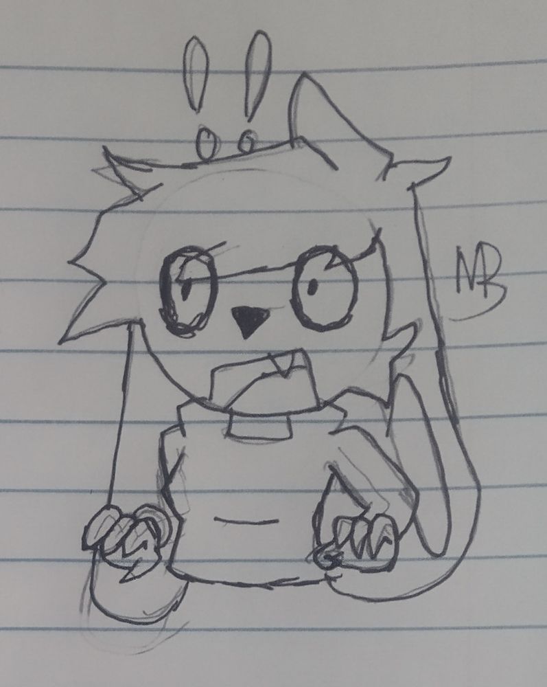 I think I did the hands okay on this one. They still look a little off, but not as bad as I used to draw em.
