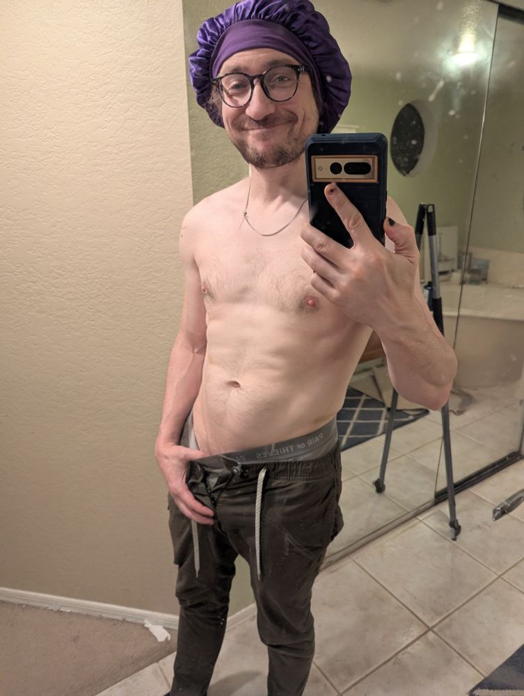 Trobs being for with awesome abs. 