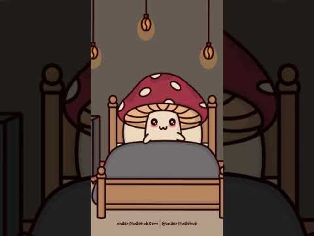 My Brain On A Monday Morning 🧠 Mushie Wakes Up | Animation Meme | Original Audio: Jon Ryan Sugimoto