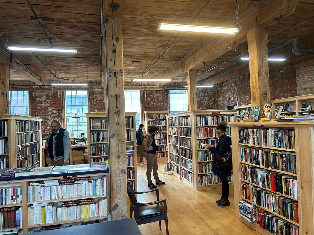 Raven Used Book, Shelburne Falls, MA interior.