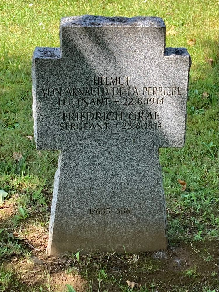 German military headstone