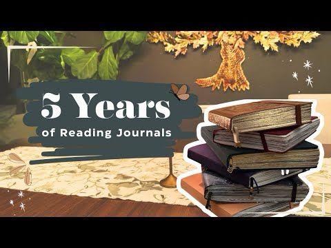 🌈 Flipping Through ALL My Reading Journals (2021–2025) | My Book Journal Evolution