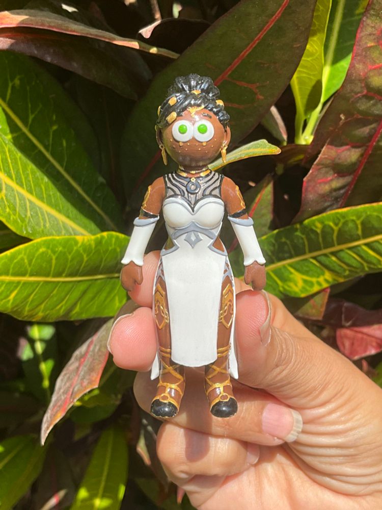 8cm 3D figurine inspired by Mel Medarda from the Arcane show.