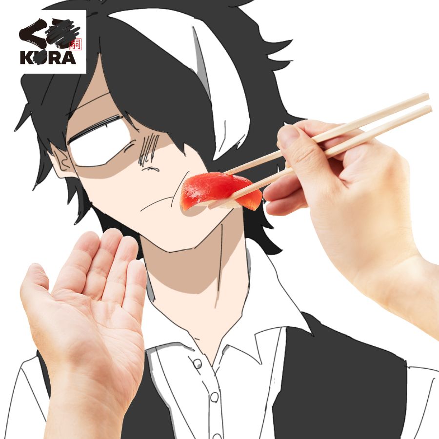 寿司を食べさせられそうになるアイトニキ。
地味にお気に入りなので再掲