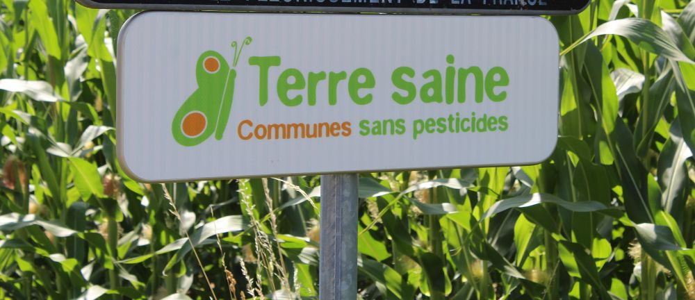 Panneau Terre Saine (Communes sans pesticides)