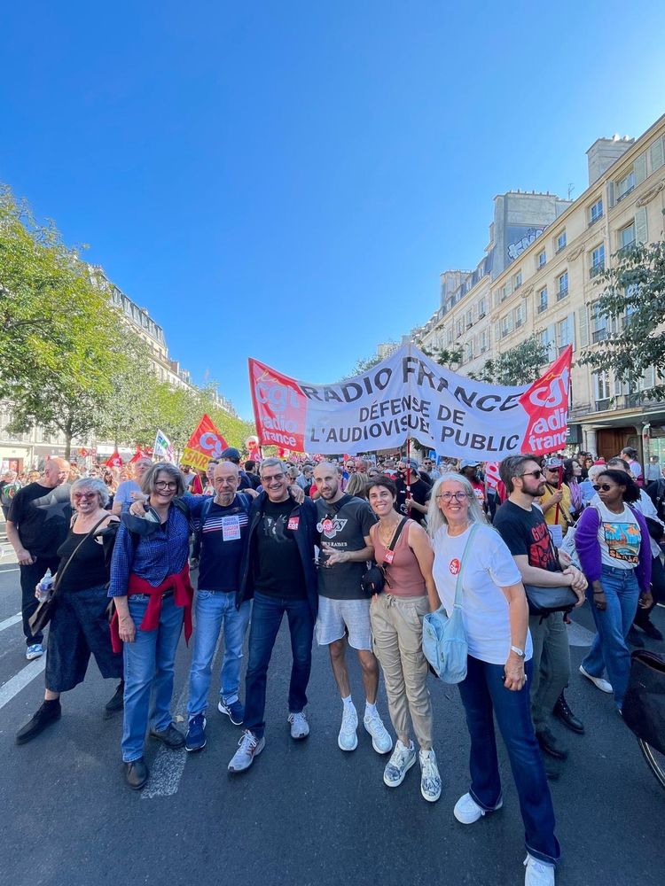 Manifestation à Paris / avec les camarades de la CGT FMM