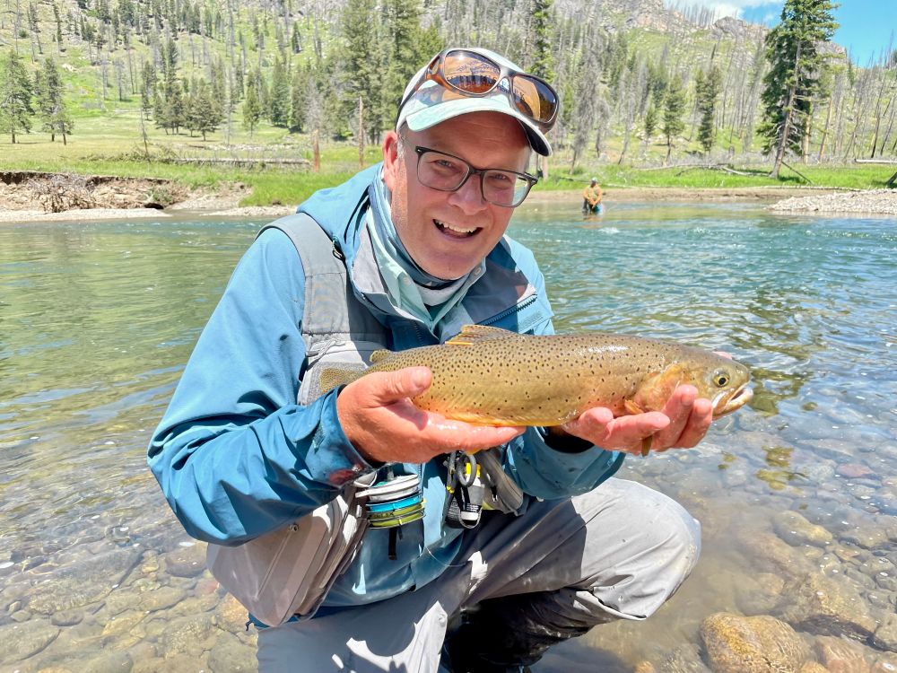 Yellowstone cutthroat trout. 