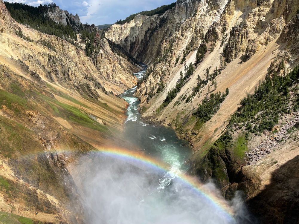 Grand Canyon of the Yellowstone. 