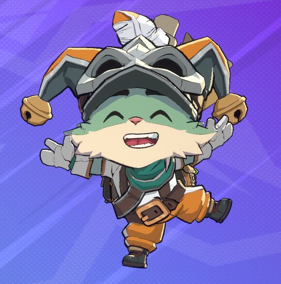 teemo from 2xko in his rift quest outfit colour 5