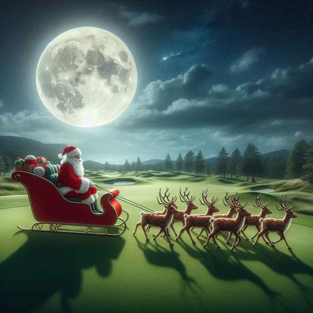 A Golf Night Before Christmas