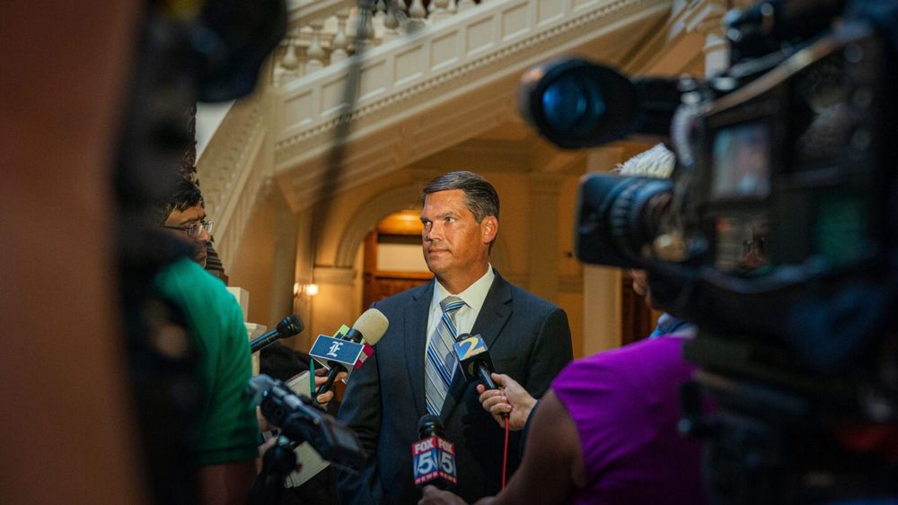 Former Georgia Lt. Gov. Geoff Duncan announced Tuesday that he is switching to the Democratic Party and did not rule out another run for public office.