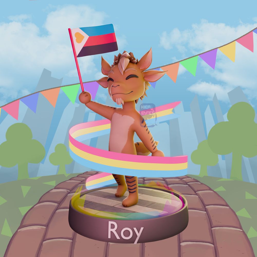 Pride figurine of Roy