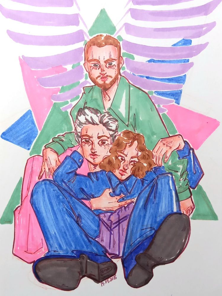 redraw of ziferblat band in jojo style