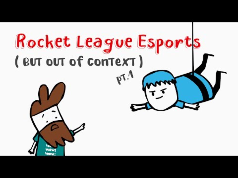 Rocket League Esports, but out of context, and animated! - Part 1