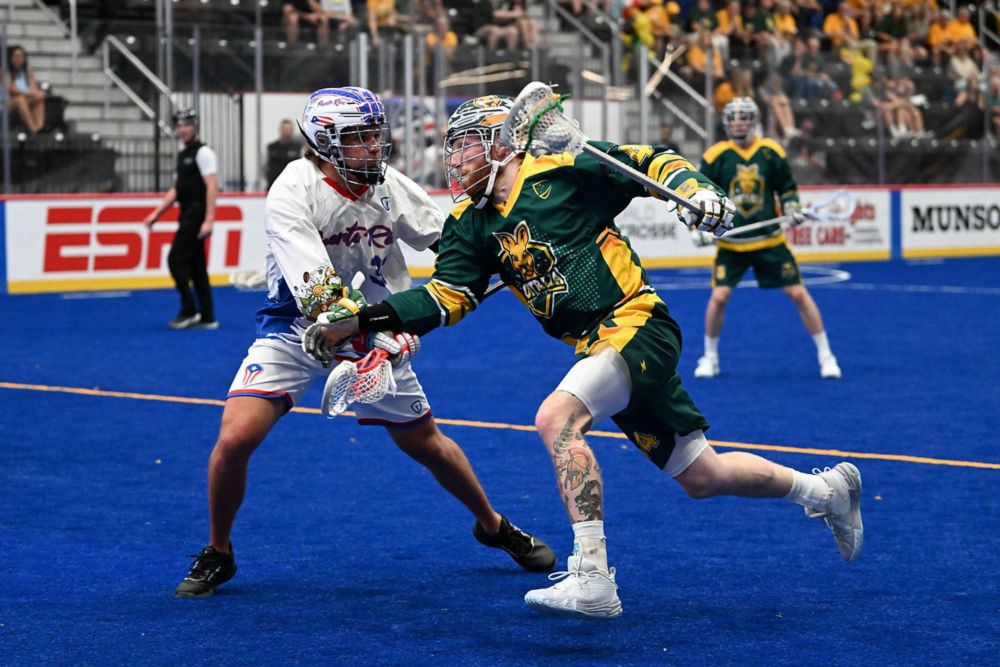 The college lacrosse programs represented at the World Box Lacrosse Championships