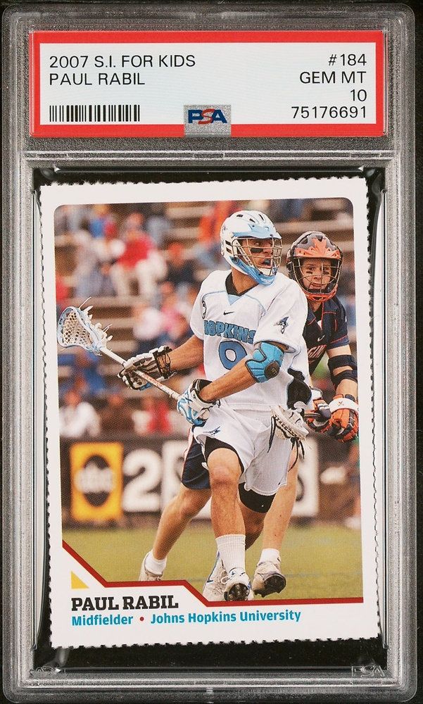 The Price of a Paul Rabil rookie card? About 150 years of lacrosse history. The story of trading for the perfect lacrosse card.