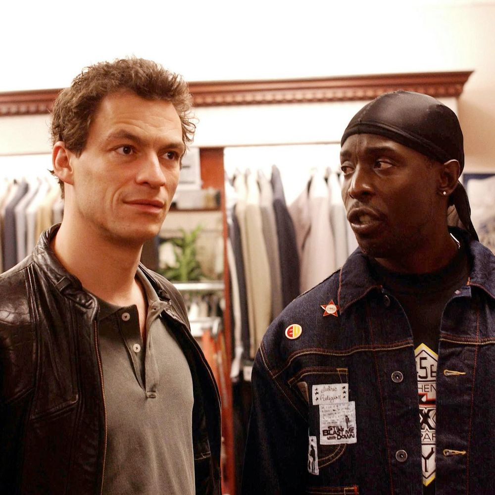 McNulty and Omar from HBO's "The WIre"