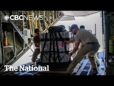 Canadian military drops food into Gaza | Exclusive