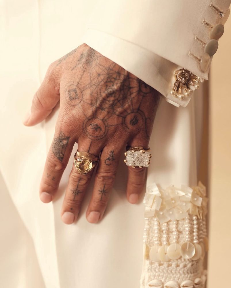 Lewis Hamilton for the 2025 Met Gala