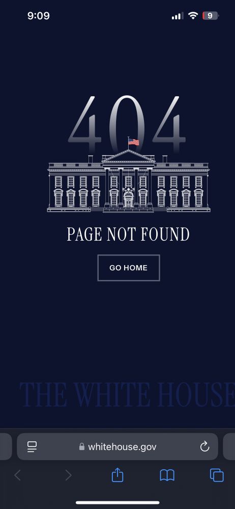 404 redirect page specifically for the Spanish translation of the whitehouse website https://www.whitehouse.gov/es/ has “go home” instead of “go back to home page” 