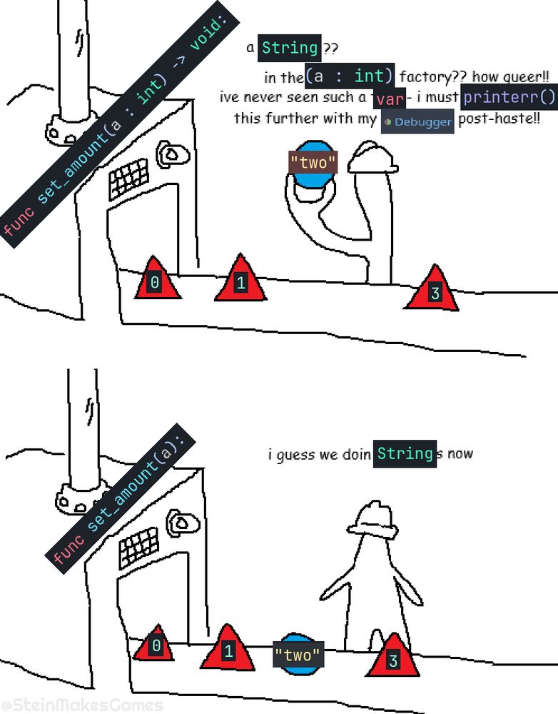 synamic types in GDscript