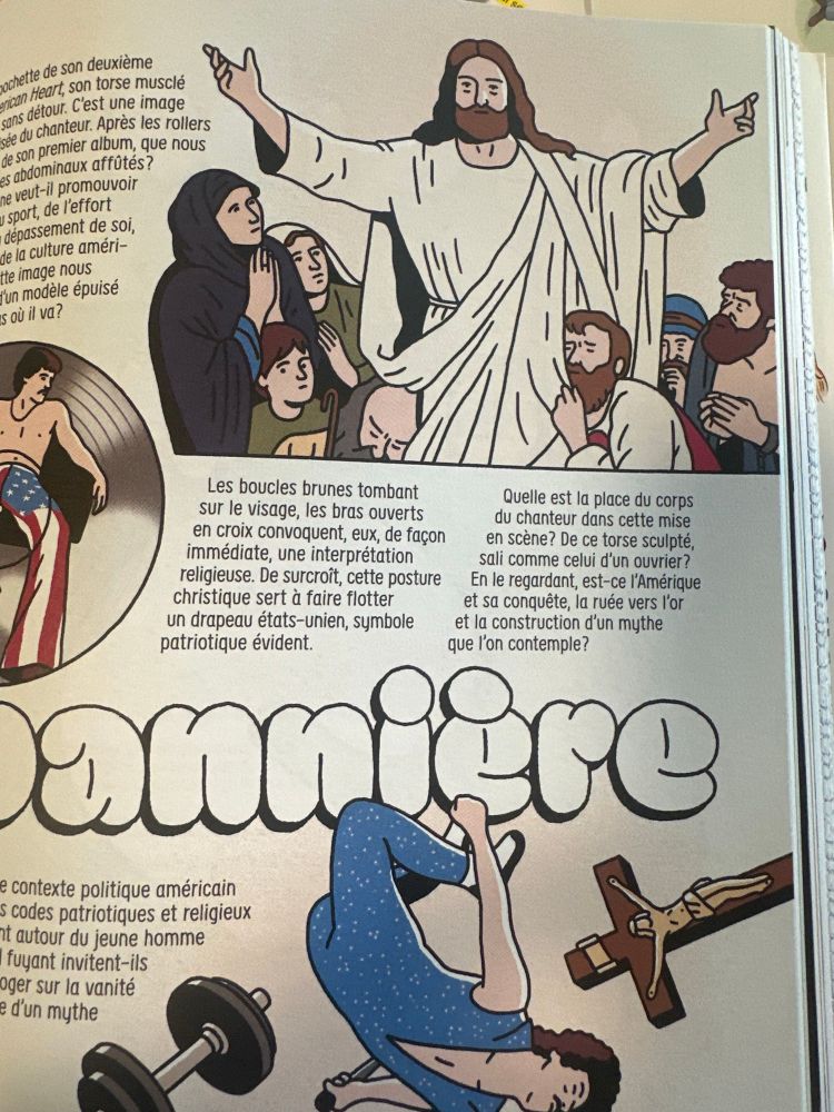 Morceau du sujet sur l’imagerie de Benson Boone. 