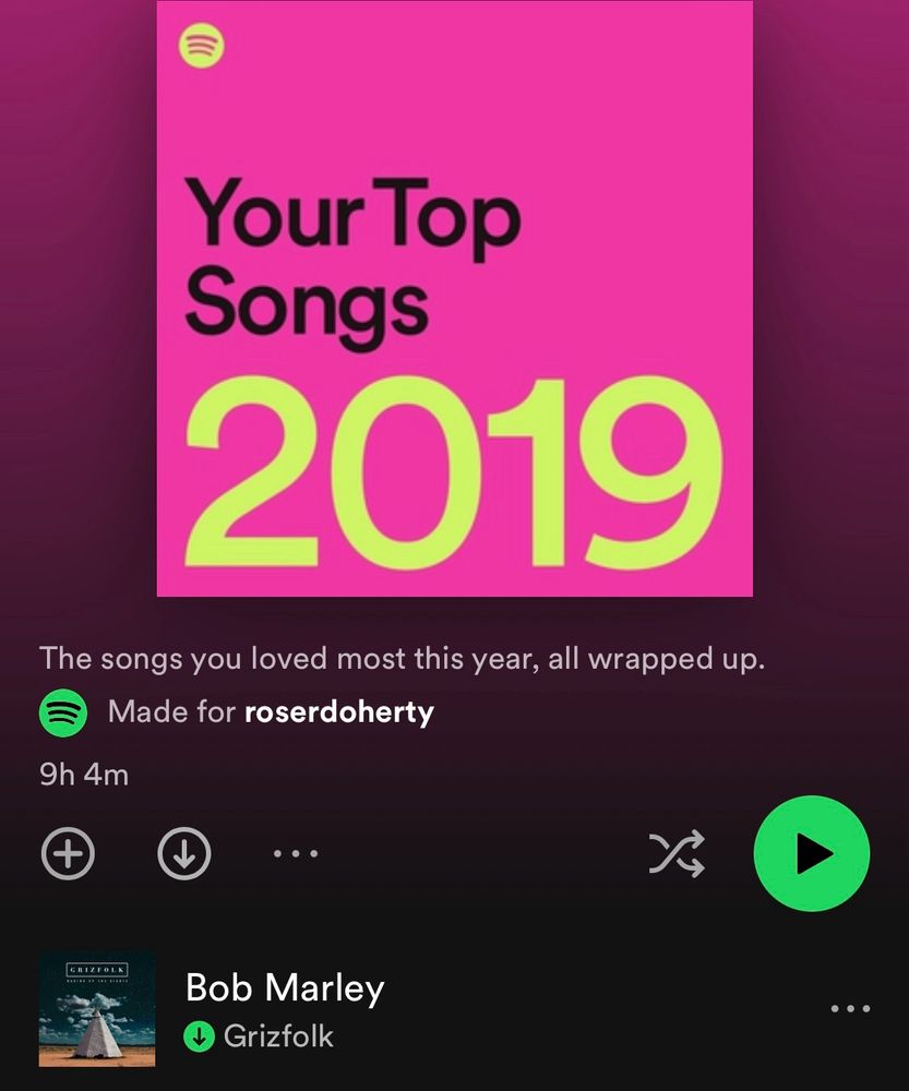 2019: Bob Marley by Grizfolk