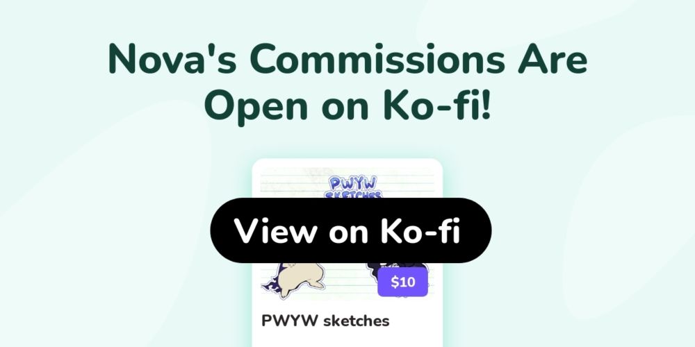 Nova's Ko-fi Commissions