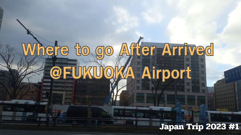 Fukuoka Airport, LaLaPort, Hakata Station | Japan Trip 2023 #1