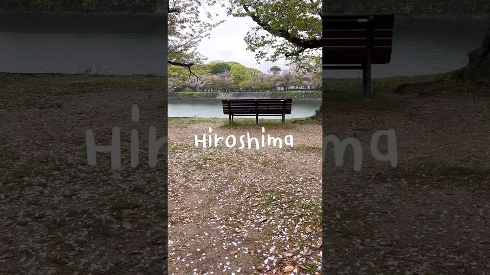 A-Bomb Dome Park #hiroshima #travel #travelvlog #japan