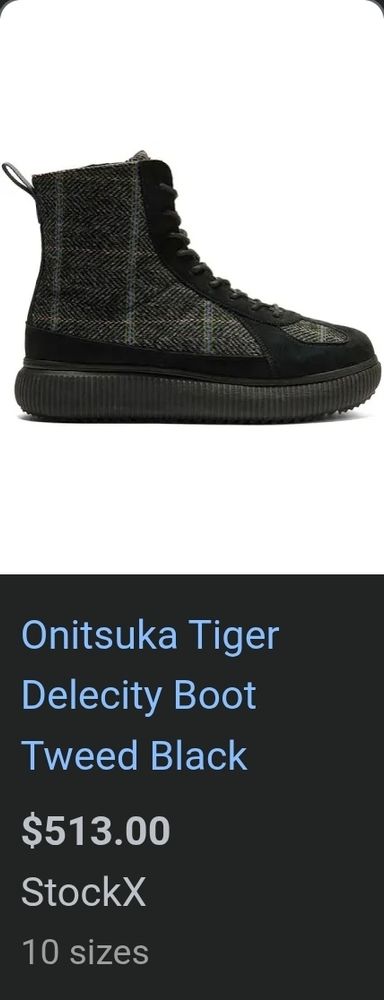Screenshot from google shop that claims these shoes to be worth $513.00 which also seems absurd 