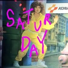 April O'Neil on saturday