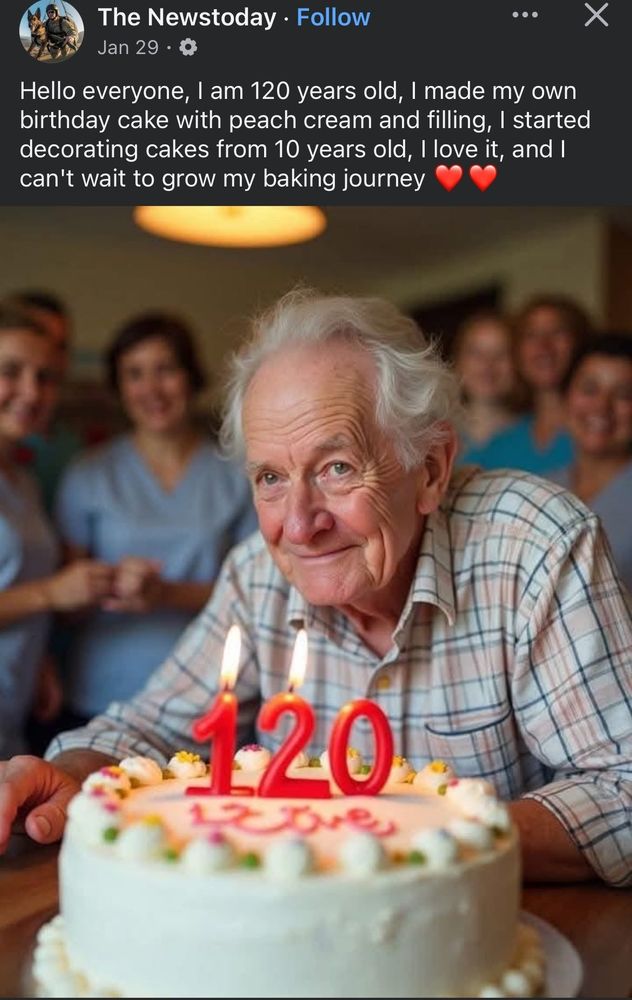 Hello everyone, I am 120 years old, I made my own birthday cake with peach cream and filling, I started decorating cakes from 10 years old, I love it, and I can't wait to grow my baking journey.