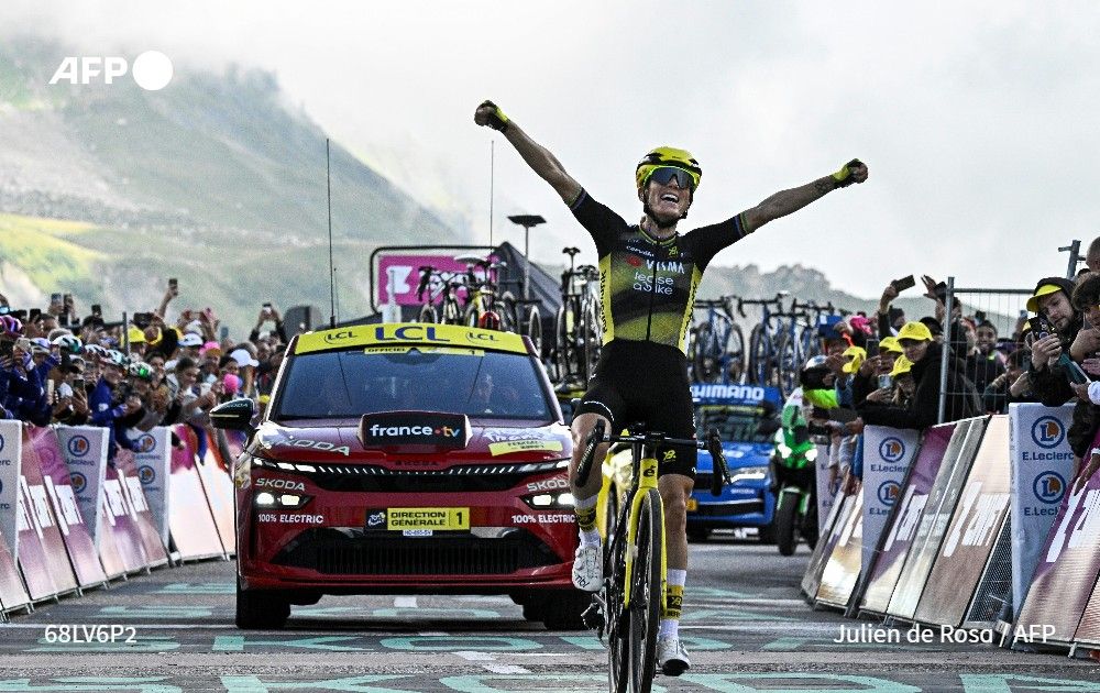 PFP winning on the Col de la Madeleine