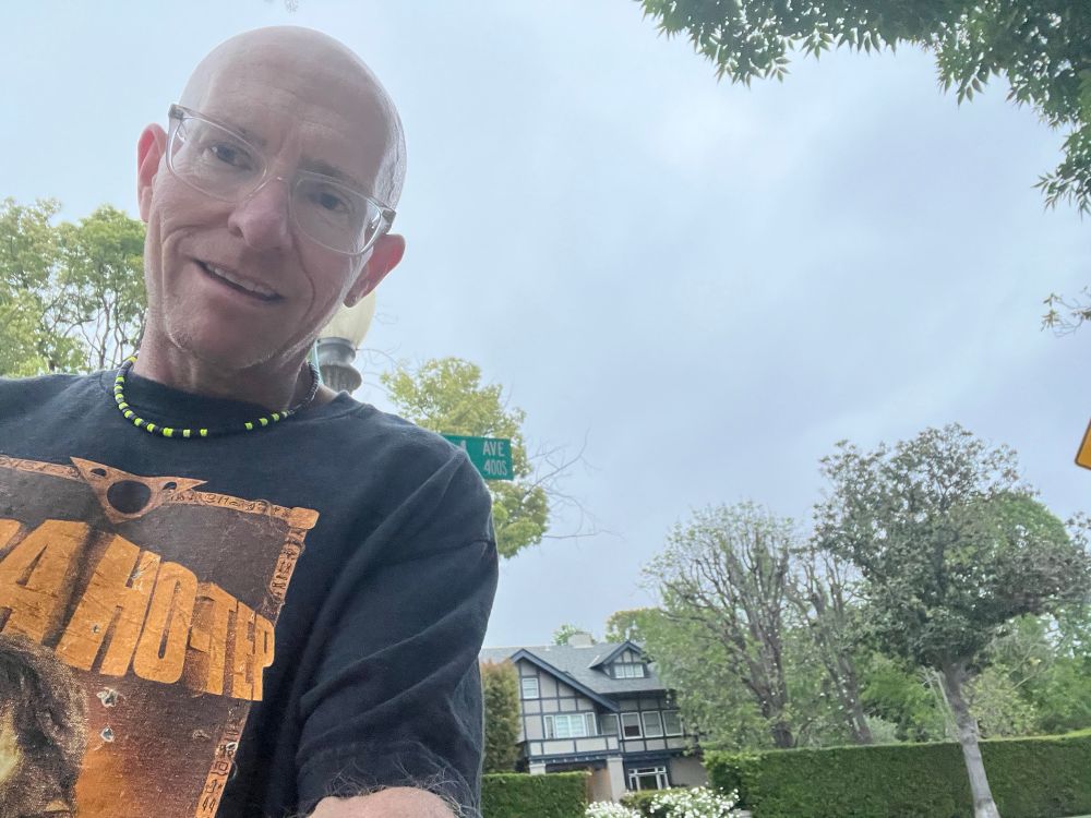 This guy in front of the Scream 2 frat house