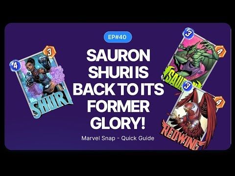 SHURI IS BACK! - Redwing brings Sauron & Shuri  back to the TOP! - Marvel SNAP