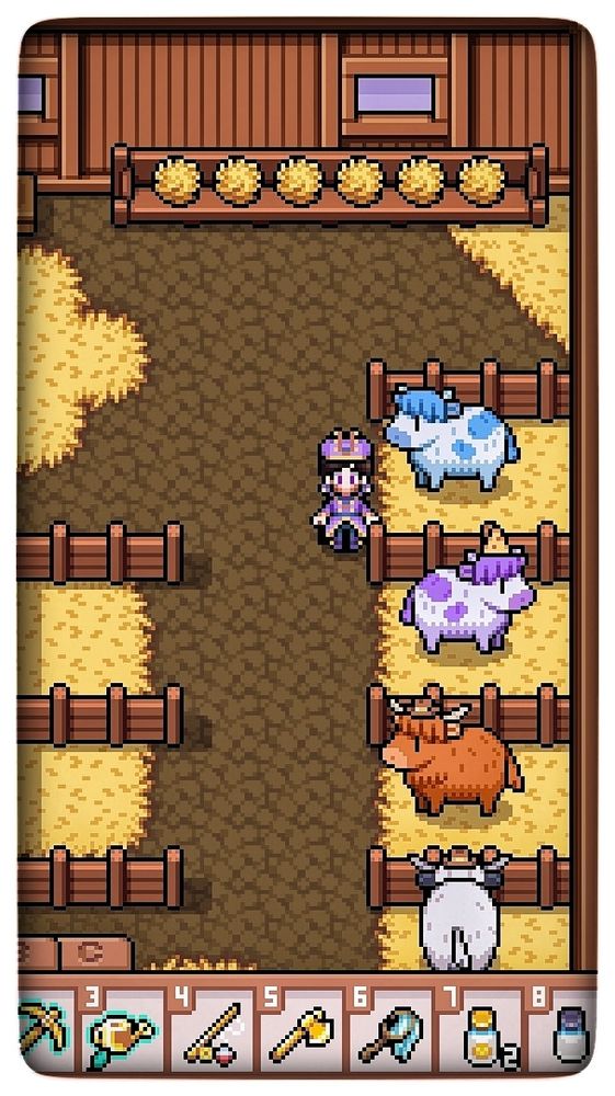 Image from the game Fields of Mistria 