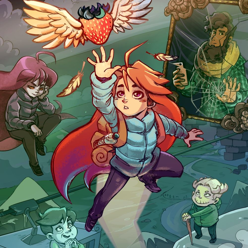 Image from the game Celeste 