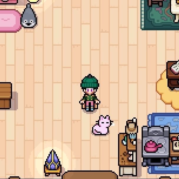 Image from the game Fields of Mistria 