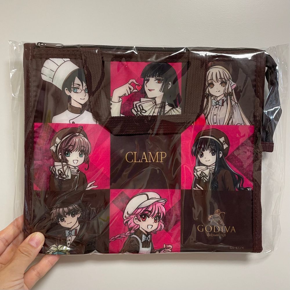 CLAMPコラボの保冷バッグ