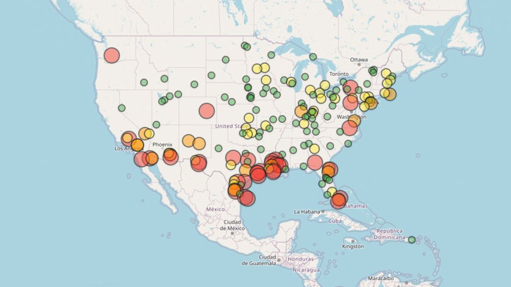 The detention map extracts immigration data that ICE is legally required to publish to let anyone see stats on detainees across the country.