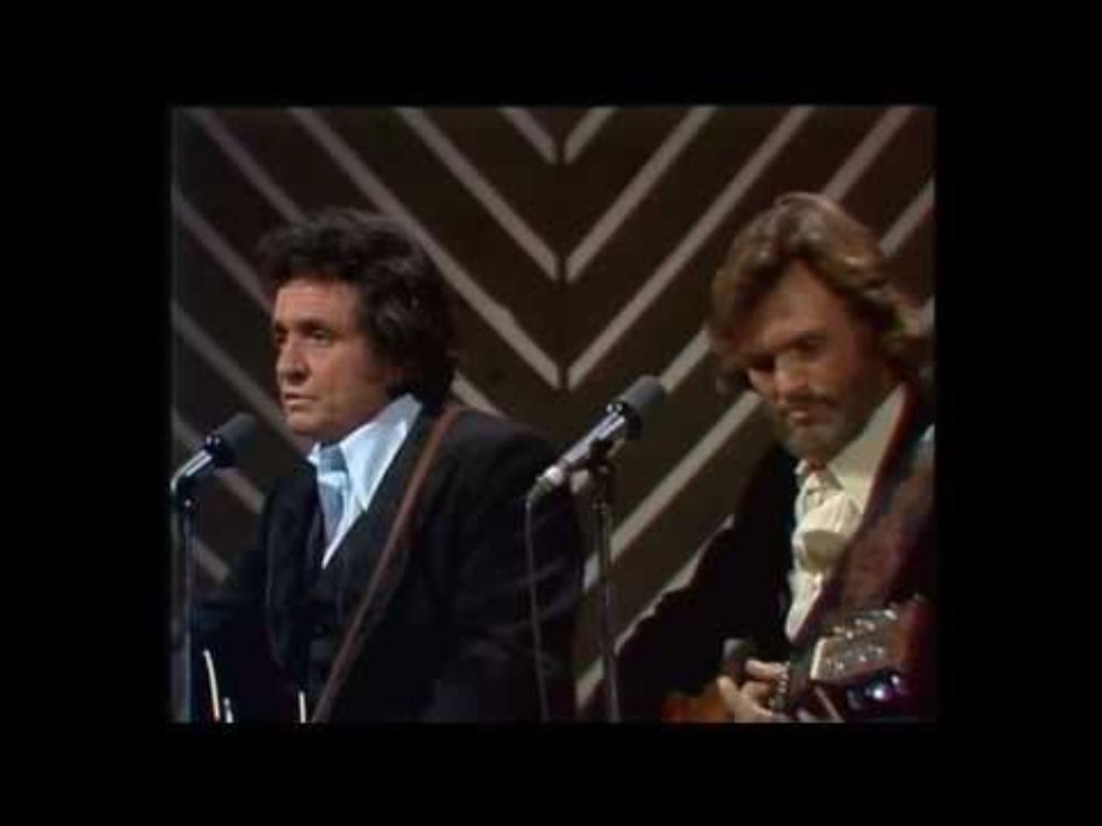 Kris Kristofferson & Johnny Cash - Sunday morning coming down (1978 Johnny Cash Christmas Show)