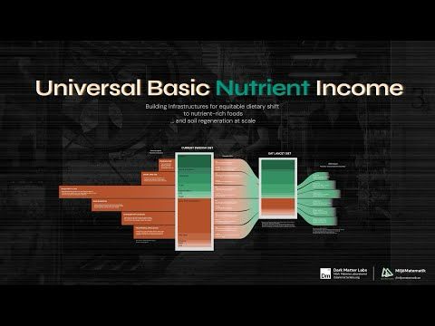Universal Basic Nutrient Income - Prototyping the Future - Food 4 Work and Future Dinner