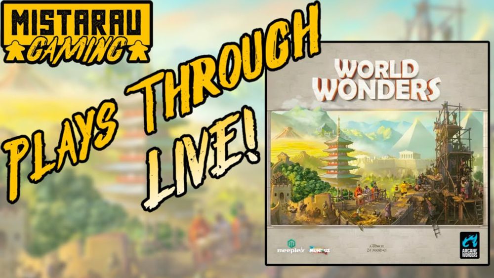 World Wonders | How To Play | Solo Playthrough | Mista Rau Gaming