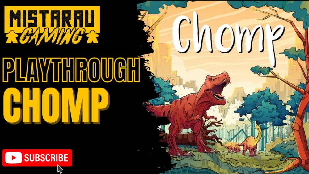 Chomp | How to Play | Solo Playthrough |Mista Rau Gaming