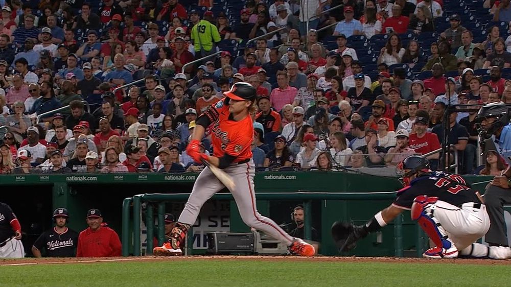 Gunnar Henderson clearly checking his swing, but goofball CB Bucknor behind the plate not asking for help and ringing him up for strike 3.