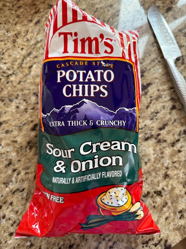 Tim’s Cascade Sour Cream and Onion potato chips
