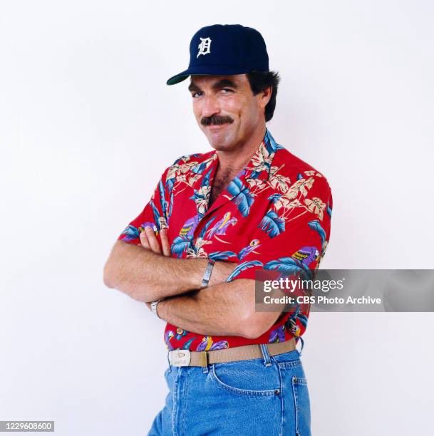 Magnum PI wearing his stupid hat