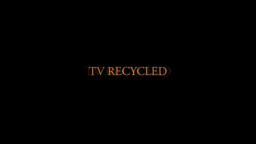 Elden ring text that says TV Recycled